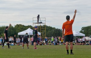 Observer Wally Kwong at the 2011 Club Championships.