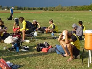 The Philadelphia Southpaw after their loss in the finals of Mid-Atlantic Regionals.