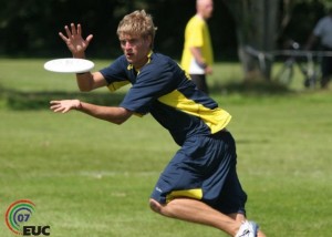 Sebastian Sporrong at the 2007 Euro Championships.