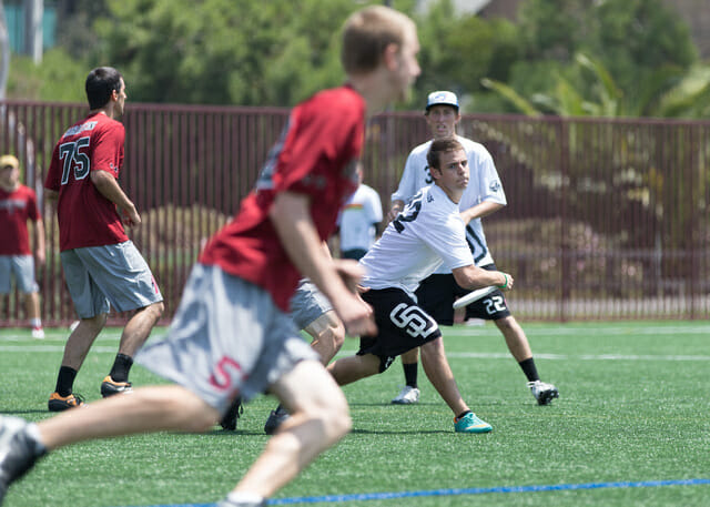 San Diego takes on Stanford at the 2013 Southwest Regionals