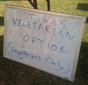 Vegetarian Option at Club Nationals