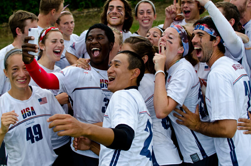 The 2015 Team USA U23 Mixed team.