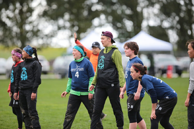 The Whitman Sweets at Northwest Challenge 2016. Photo: Brian Chu -- UltiPhotos.com