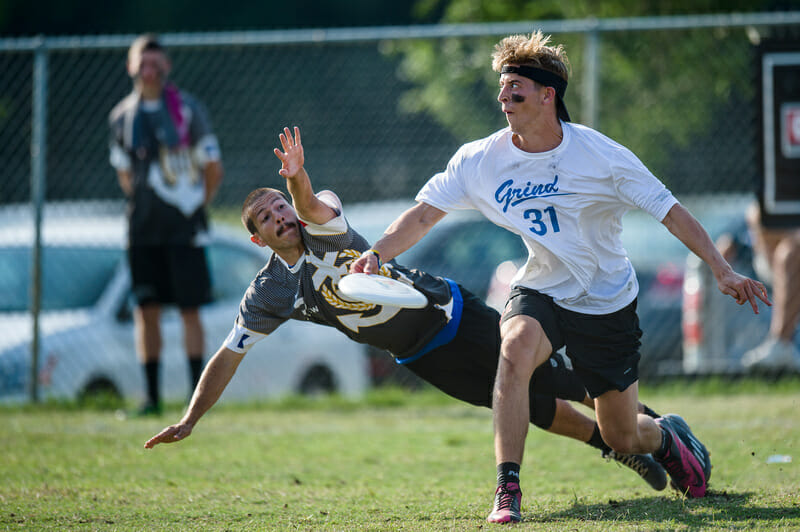 Connecticut's John Wodatch was a standout today as his Grind team upset #3 seed UNC-W. Photo: Kevin Leclaire -- UltiPhotos.com