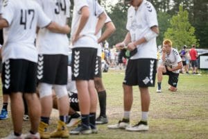 Jeff Babbitt struggles to come to grips with the end of his season. Photo: Paul Andris -- UltiPhotos.com