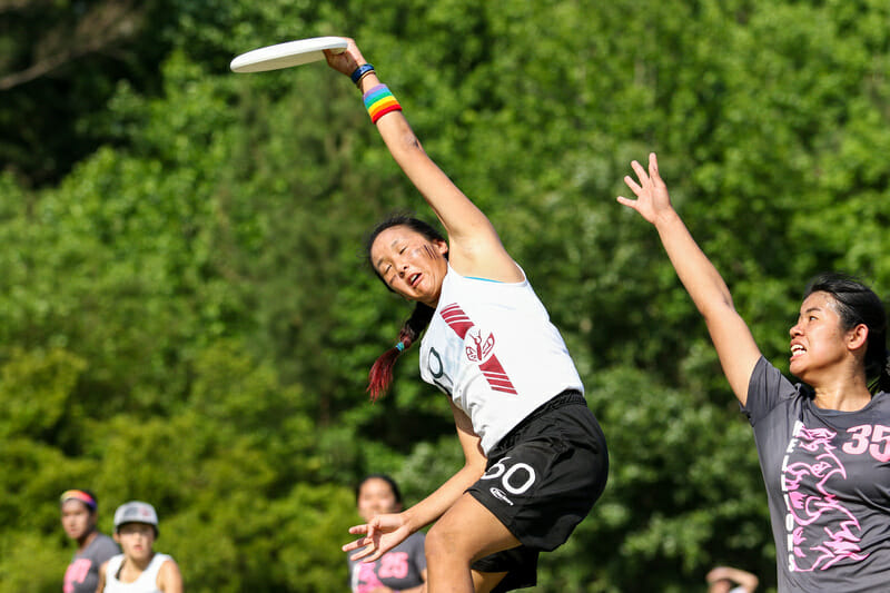 Stanford is the only top seed at the tournament to win their pool. Photo: Paul Rutherford -- UltiPhotos.com