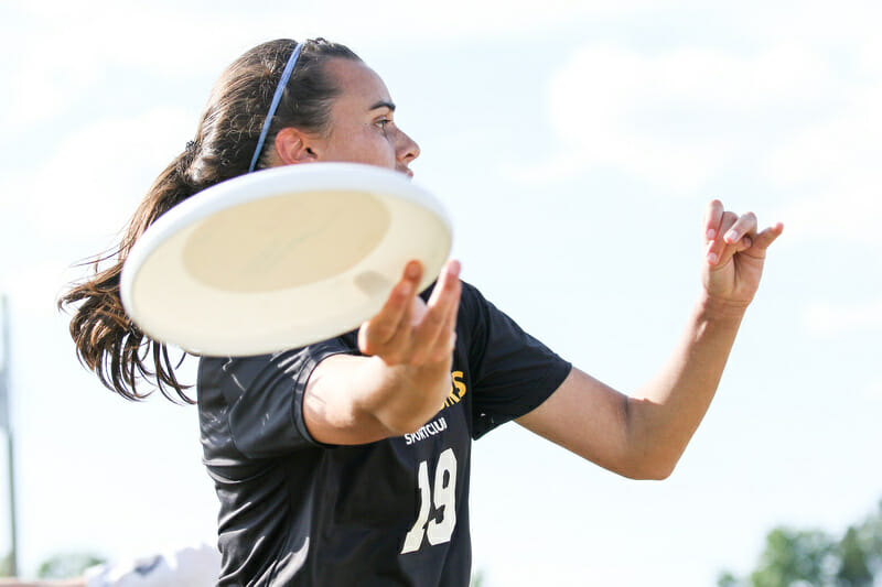 UBC's Mira Donaldson. Photo: Paul Rutherford -- UltiPhotos.com