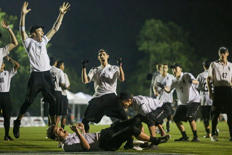 Minnesota was flying high in the semifinals. Photo: Paul Rutherford -- UltiPhotos.com