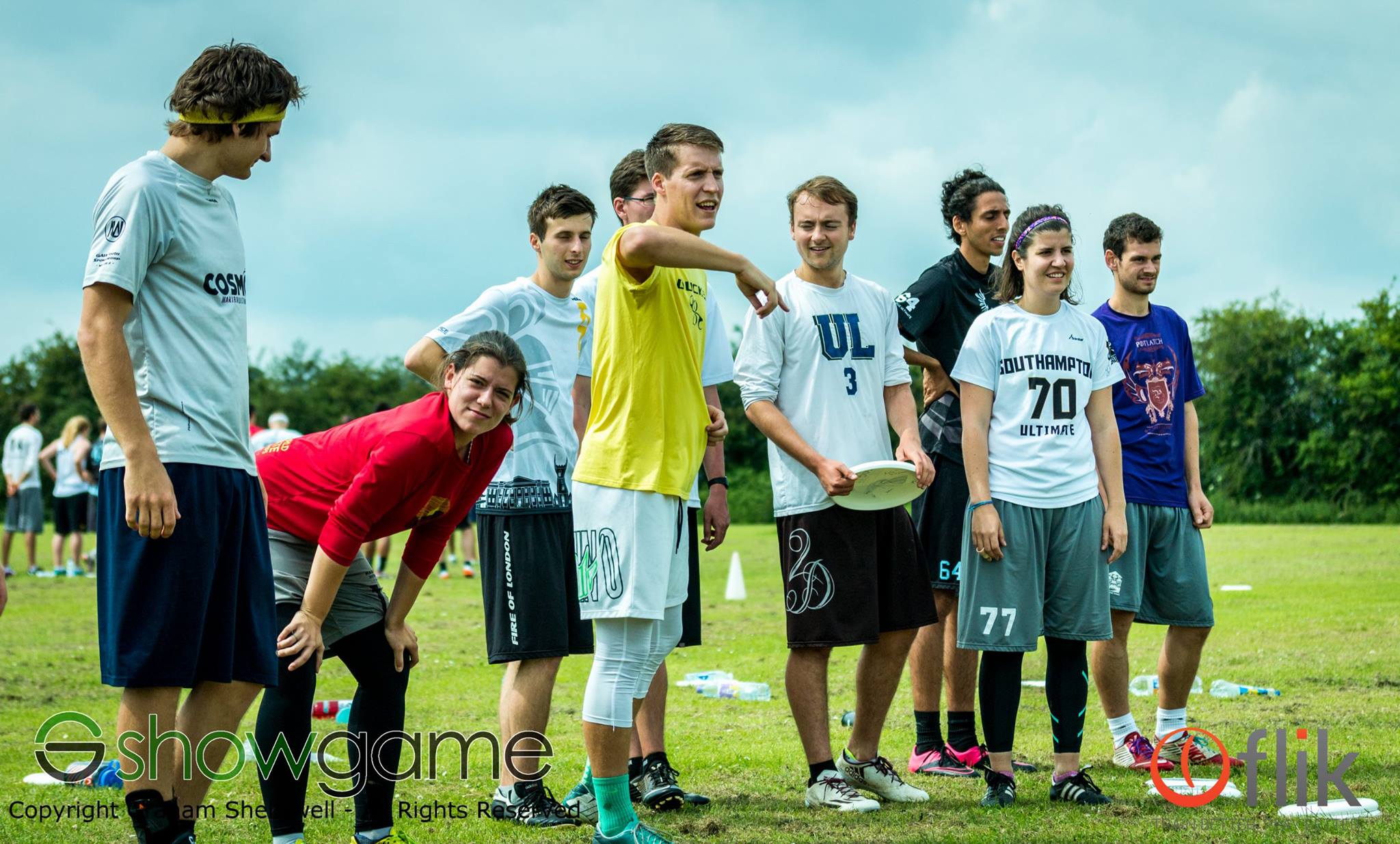 Dylan Freechild at the Flik clinic