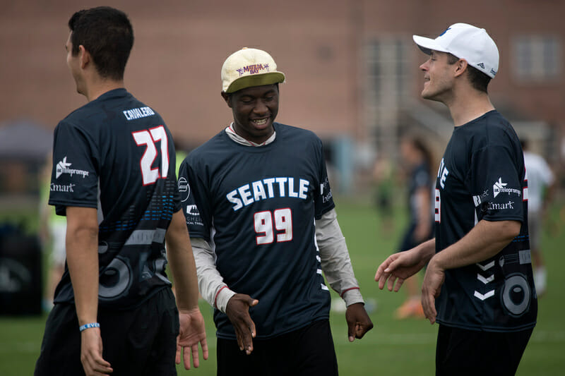 Seattle Mixtape at the 2016 US Open. Photo: Jolie J Lang -- UltiPhotos.com