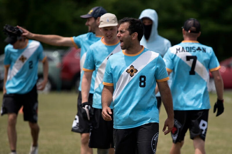 Madison Club at the 2016 US Open. Photo: Jolie J Lang -- UltiPhotos.com