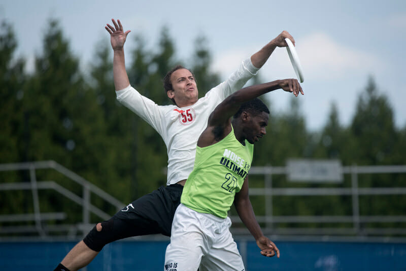 Slow White and NOISE battled at the US Open back in July. Photo: Jolie J Lang -- UltiPhotos.com