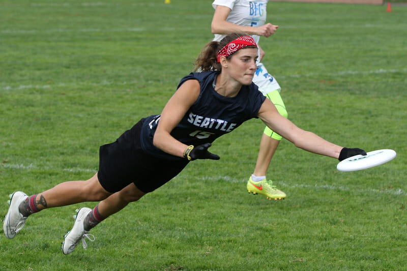 Drew Johnson of Seattle Mixtape in the Northwest Regional final. Photo: Scott Houghtaling -- UltiPhotos.com