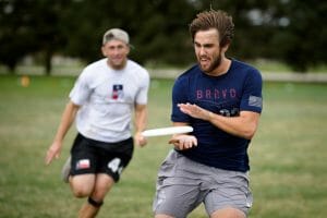 Johnny Bravo's Jimmy Mickle at the 2016 Club Championships. Photo: Paul Andris -- UltiPhotos.com