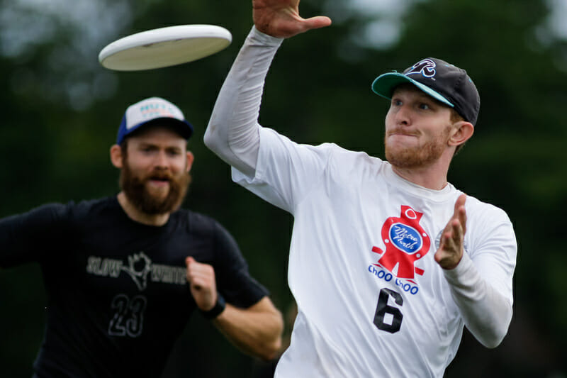 Metro North's Chris Mazur in the Northeast regional final. Photo: Burt Granofsky -- UltiPhotos.com