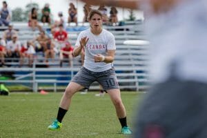 Scandal's Jenny Fey at the 2016 US Open. Photo: Burt Granofsky -- UltiPhotos.com