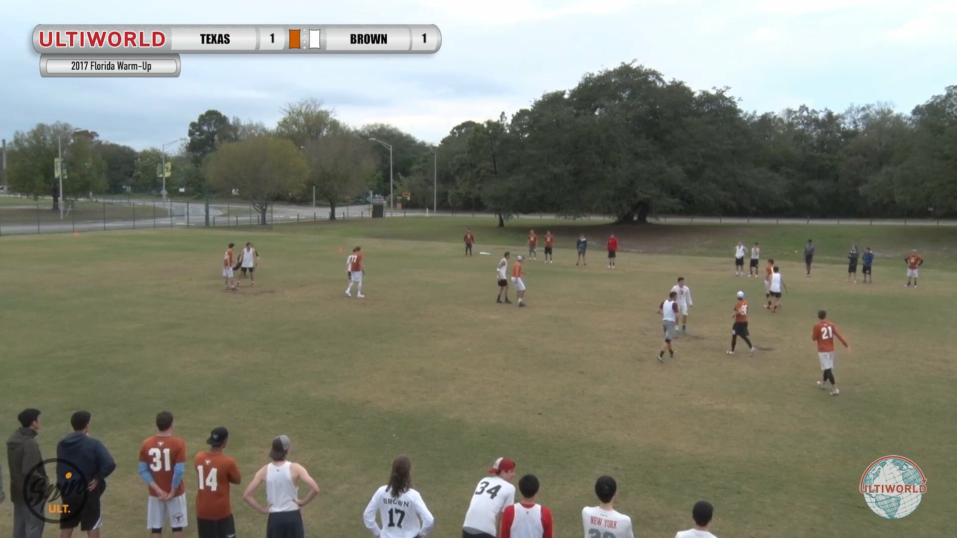 Texas vs. Brown (Men's Match Play) 2017 Florida Warm Up (DI Men's