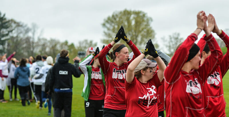 Ohio State and Pittsburgh at Ohio Valley Regionals 2016.