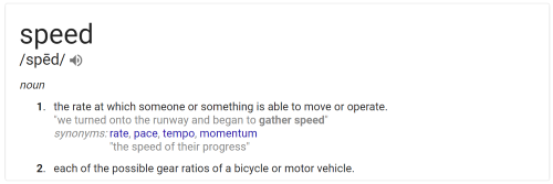 definition of average speed