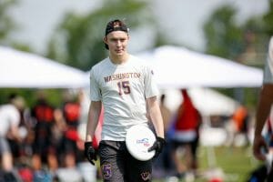 Washington's Derek Mourad at the 2017 College Championships.