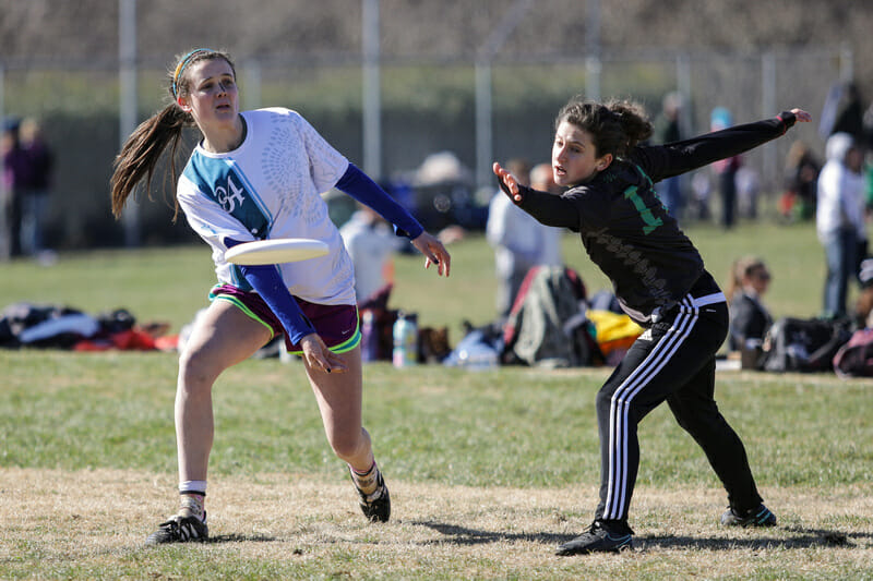 Notre Dame's Sarah Lipscomb at Queen City Tune Up 2018.