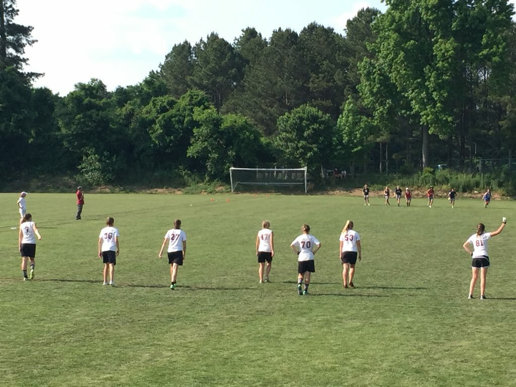  Peak signals to receive from East Chapel Hill at Paideia Cup 2018.