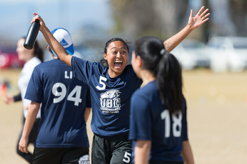 Women's Ultimate  UBC Thunderbirds Sport Clubs