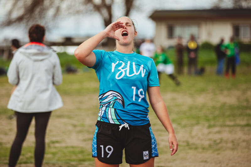 UCLA BLU's captain Erin Doyle at Stanford Invite 2019.