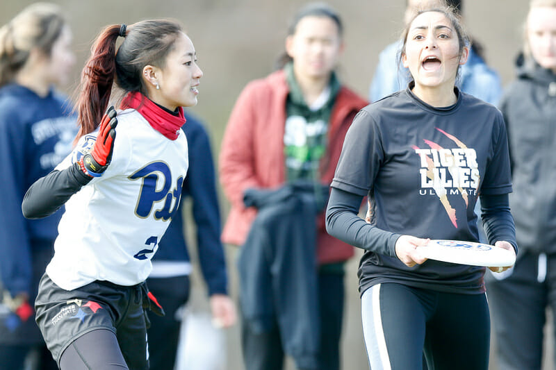 Clemson's Delaina Allegretti at Queen City Tune Up 2019.