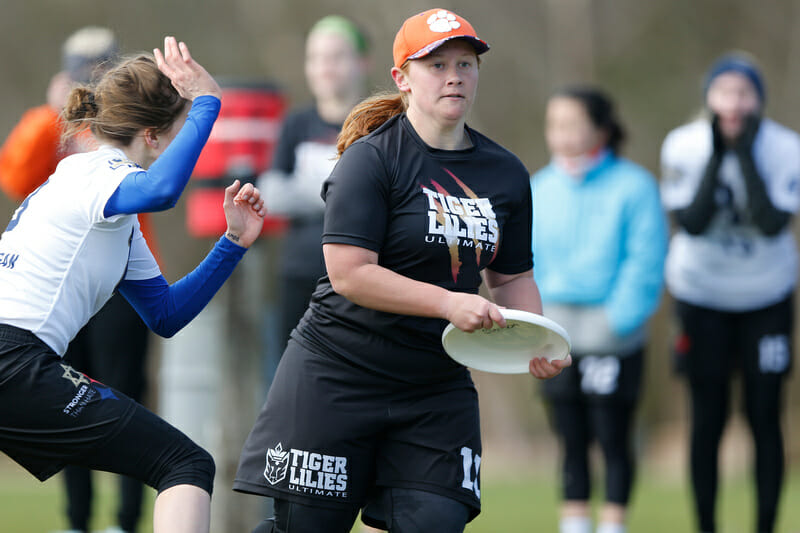 Clemson's Madison Foster at Queen City Tune Up 2019.