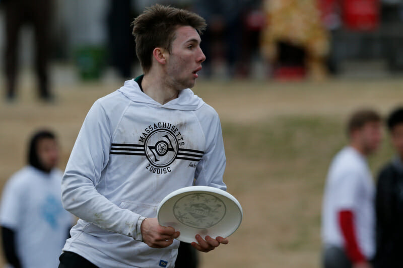 UMass's Alex Donadio at the 2019 Queen City Tune Up.