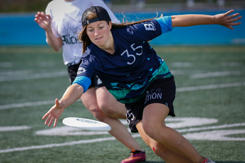 Cal Poly SLO's Vanessa Beeler at Presidents' Day Invite 2019.