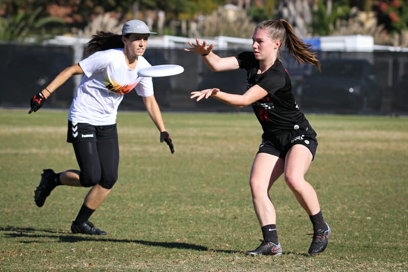 Dartmouth's Caroline Tornquist with Scandal at Club Nationals 2018.