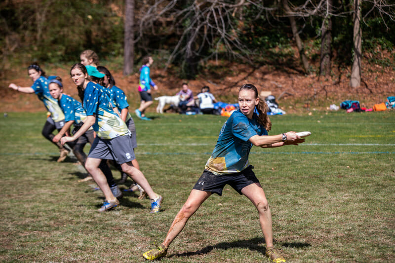 College Women's Ultimate Frisbee Highlights 2016 