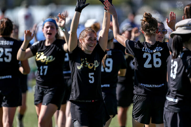 Kalli Perano is back to lead Minneapolis Pop in 2019. Photo: Paul Rutherford -- UltiPhotos.com