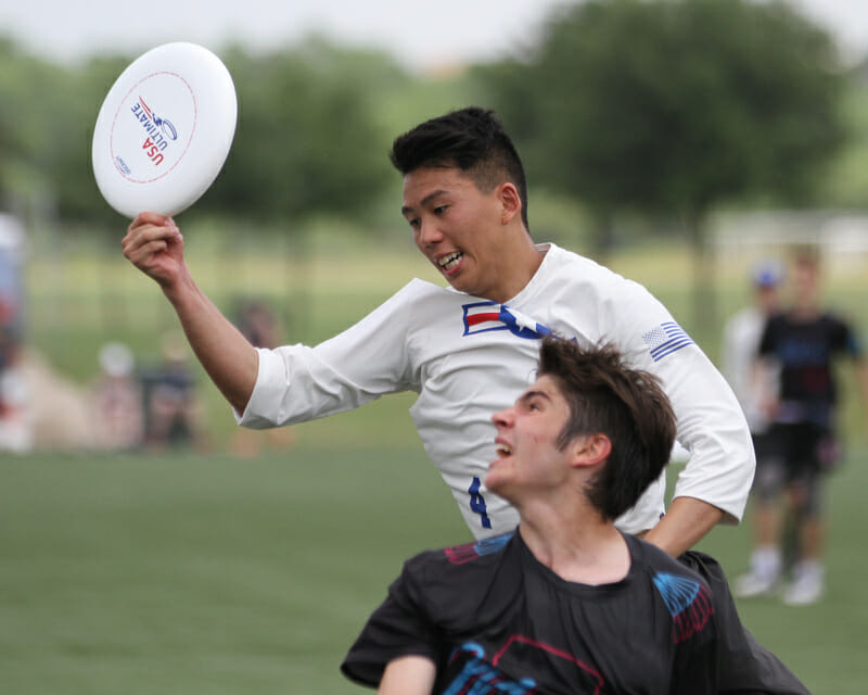 Air Force's Noa Chun-Moy. Photo: William 'Brody' Brotman -- UltiPhotos.com