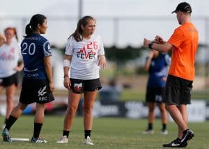 Ohio State's Cara Sieber. Photo: William 'Brody' Brotman -- UltiPhotos.com