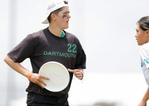 Dartmouth's Jack Verzuh. Photo: William 'Brody' Brotman -- UltiPhotos.com