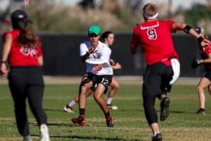 Sion Agami at the 2018 Club Championships. Photo: Paul Rutherford -- UltiPhotos.com