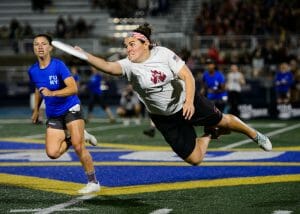 Paige Soper at the 2018 USAU Club Championships. Photo: Kevin Leclaire -- UltiPhotos.com