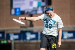 Shellie Cohen pulls for Brute Squad at the 2018 US Open. Photo: Paul Andris -- UltiPhotos.com