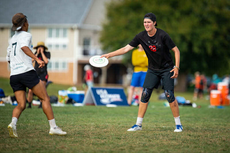 Seattle Riot's Jack Verzuh at the 2019 Pro Championships. Photo: Paul Andris -- UltiPhotos.com