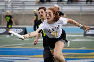 Sarah Jacobsohn of Toronto 6ixers at the 2019 Club Championships. Photo: Kristina Geddert -- UltiPhotos.com