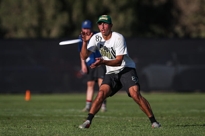 Portland Rhino Slam!'s Leandro Marx at the 2019 Club Championships. Photo: Paul Rutherford -- UltiPhotos.com