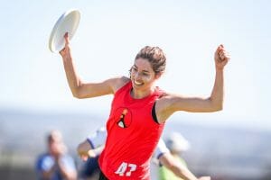 San Francisco Mischief's Gina Schumacher. Photo: Paul Rutherford -- UltiPhotos.com