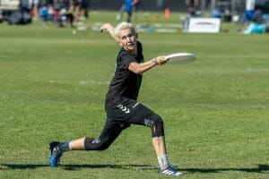 Alex Diaz of San Diego Wildfire at the 2019 Club Championships. Photo: Rodney Chen -- UltiPhotos.com