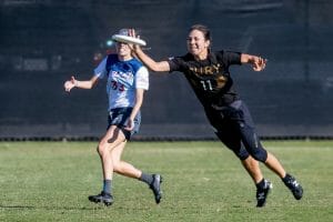 San Francisco Fury's Carolyn Finney. Photo: Sam Hotaling -- UltiPhotos.com