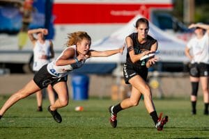 San Diego Wildfire's Dena Elimelech. Photo: Sam Hotaling -- UltiPhotos.com