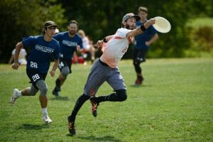 Ring of Fire's Eric Taylor at the 2019 Pro Championships. Photo: Sean Carpenter -- UltiPhotos.com