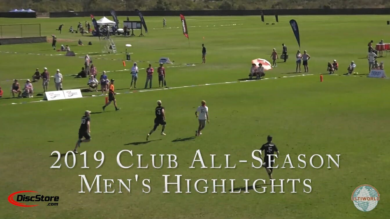 2019 Club Men's Highlights [Pres. by DiscStore] Ultiworld